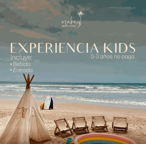 Reserva Experiencia Kids
